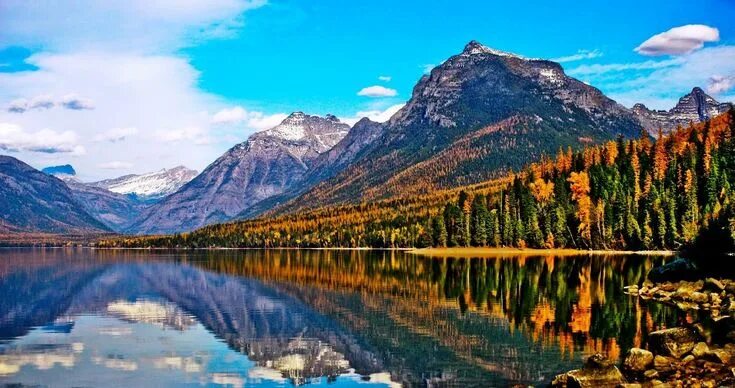 Национальный парк глейшер фото Lake McDonald - Largest Lake in Glacier National Park Glacier national park, Lak