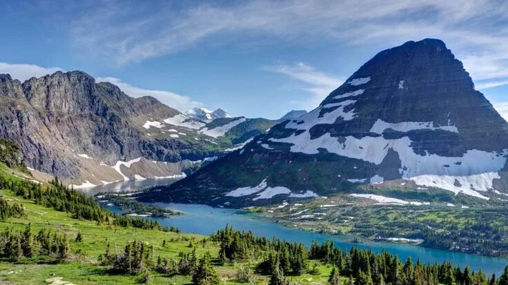 Национальный парк глейшер фото 6 Accessible Backcountry Lakes in Glacier National Park Best places to camp, Nat