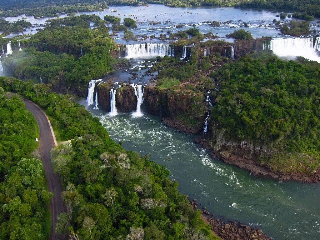Национальный парк игуасу фото Водопад Игуасу - подробная информация с фото