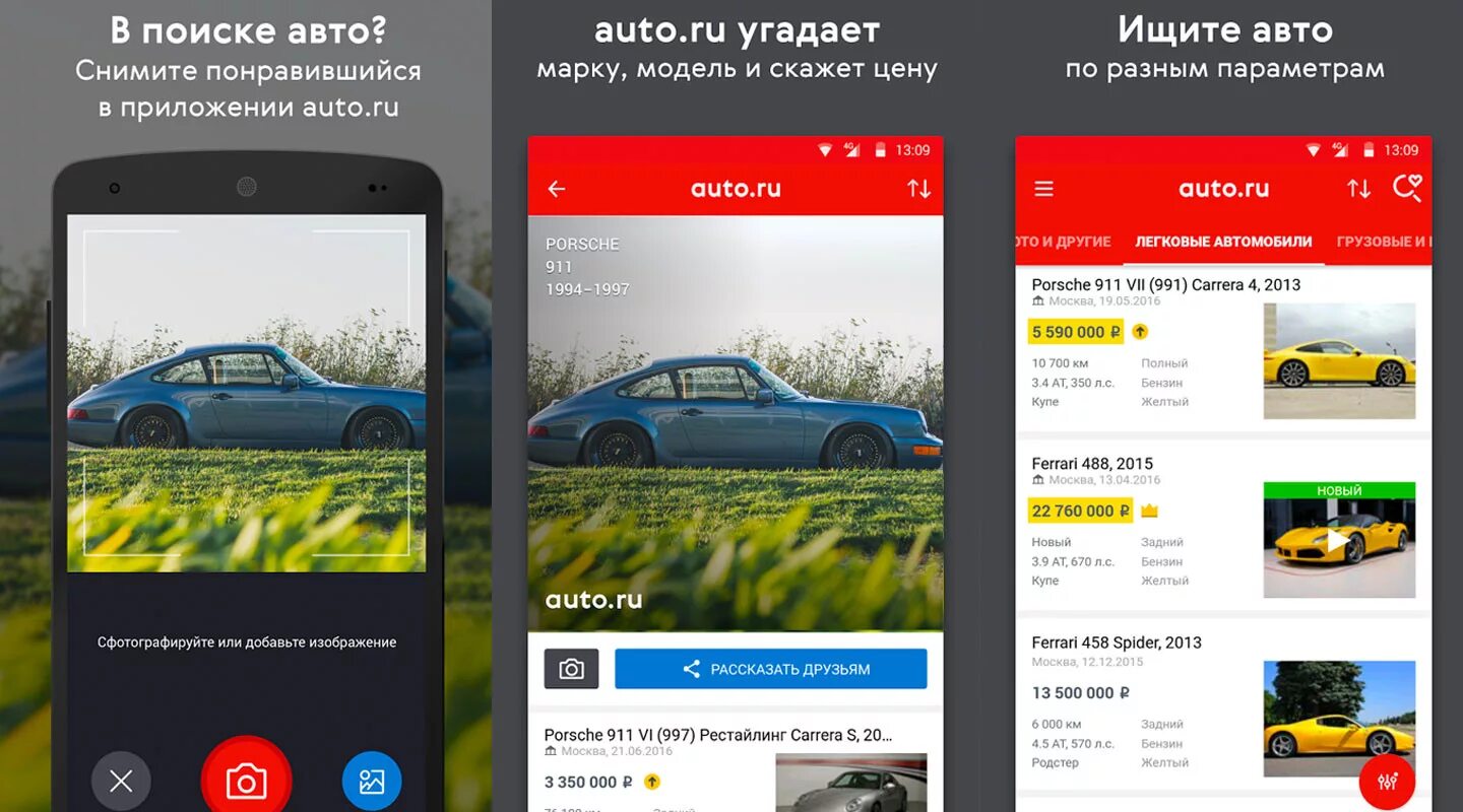 Найти машину по фото Появилось приложение, определяющее цену и марку автомобиля по фото