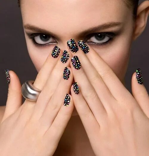 Найти ногти фото 35 Nails Mania Simple nail art designs, Stylish nails art, New years nail art
