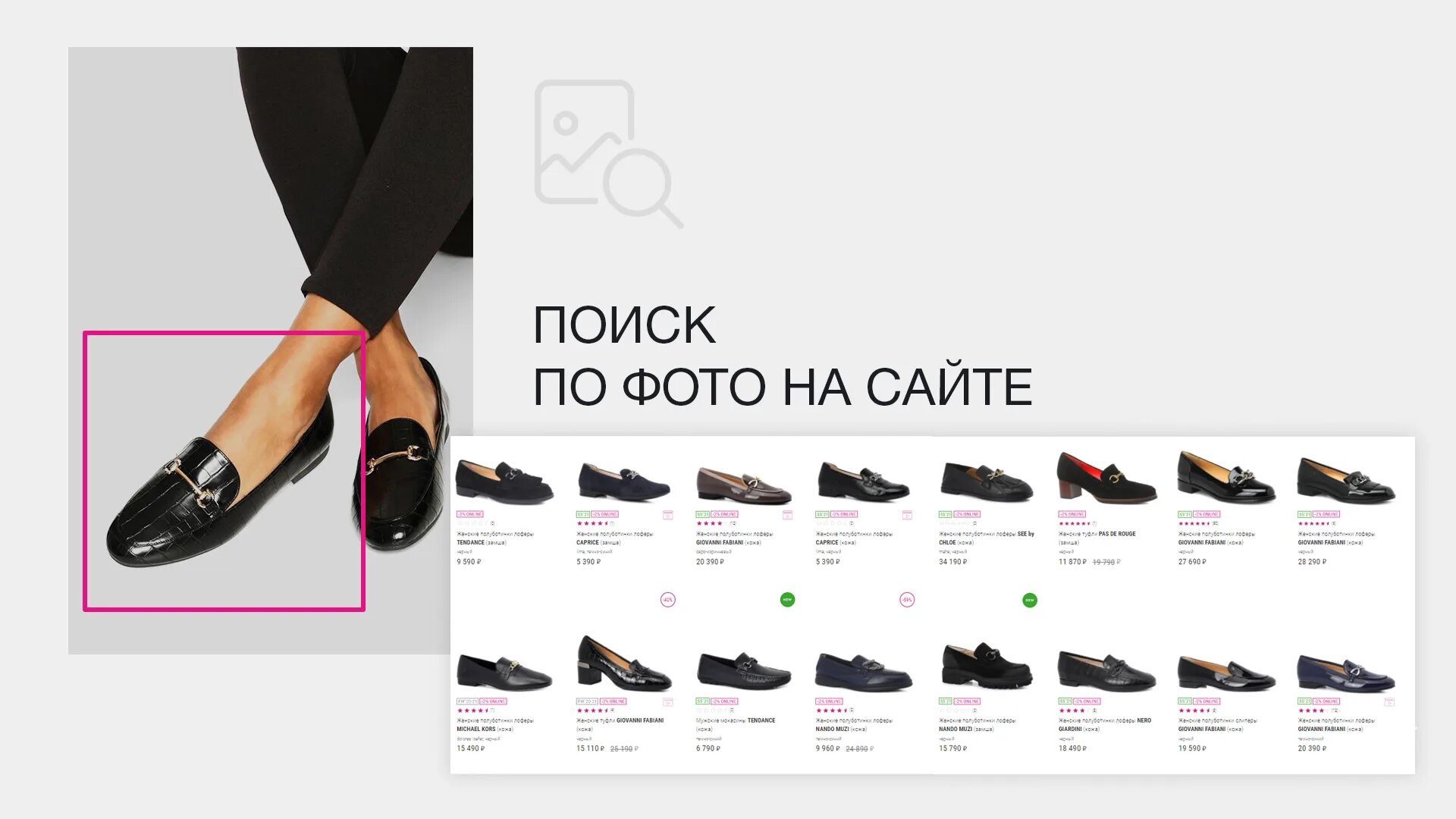 Найти обувь по фото с телефона Сеть Rendez-Vous запустила функцию поиска обуви по фотографиям BURO.