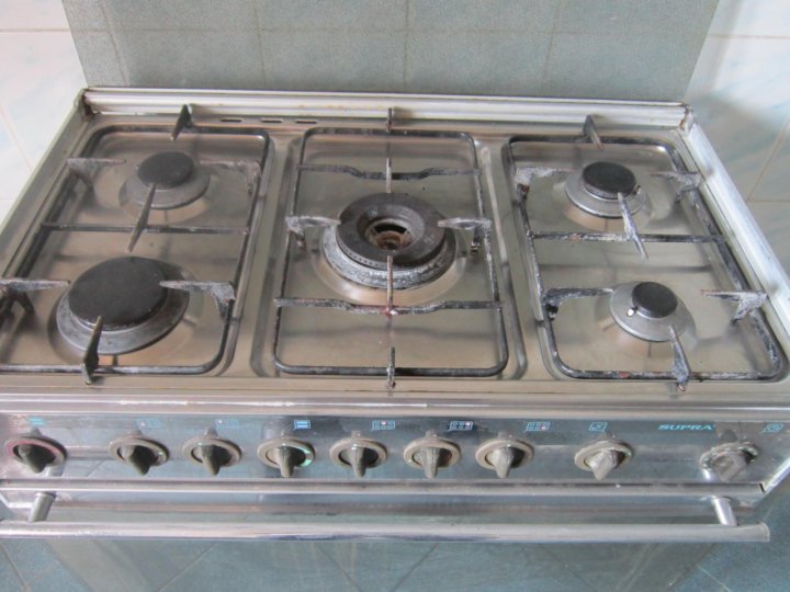 Найти плиту по фото Плита газовая 5 конфорок - купить в Краснодаре, цена 4 500 руб., продано 5 июня 