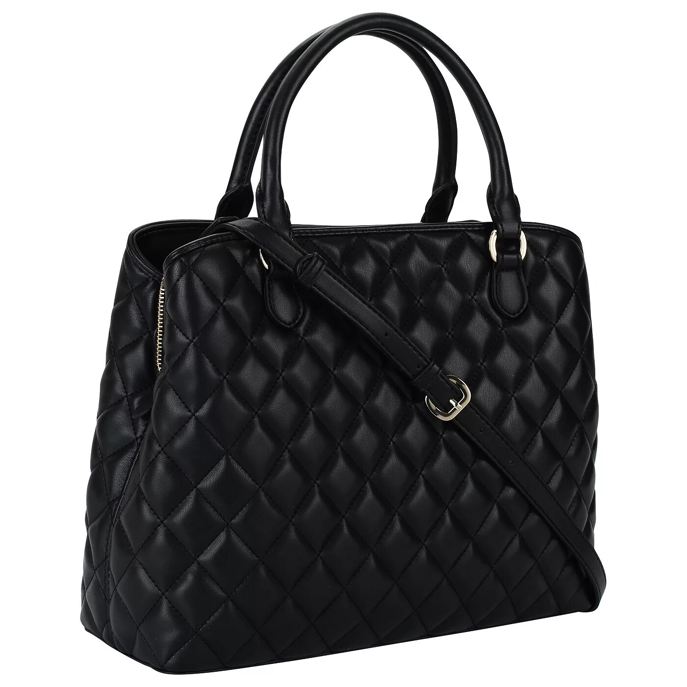 Найти сумку по фото в интернете Стеганая женская сумка с ручками Love Moschino Super Quilted JC4020PP15_000 - 20