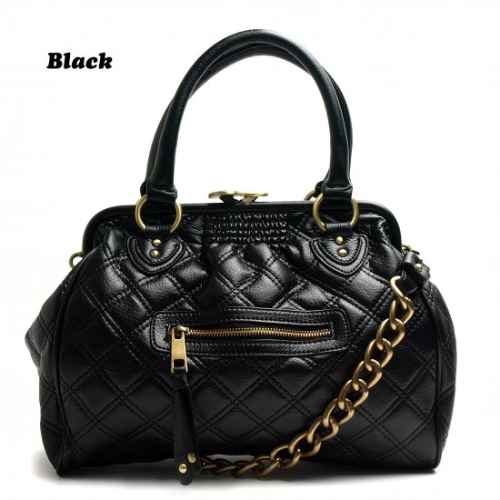 Найти сумку по фото в интернете Quilted Kisslock Closure Stam Handbag Purse, Black