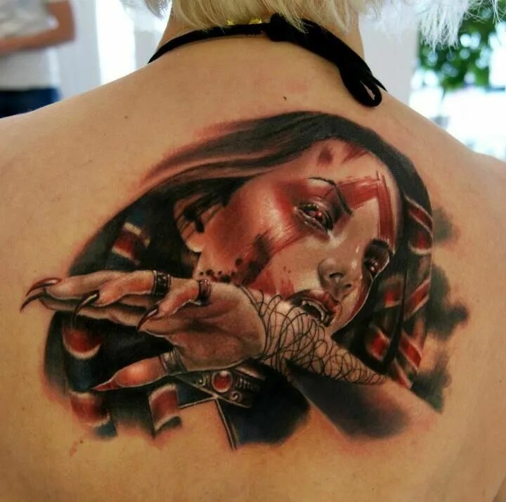 Найти тату по фото онлайн бесплатно MONI MARINO Girl tattoos, Tattoos, Vampire tattoo