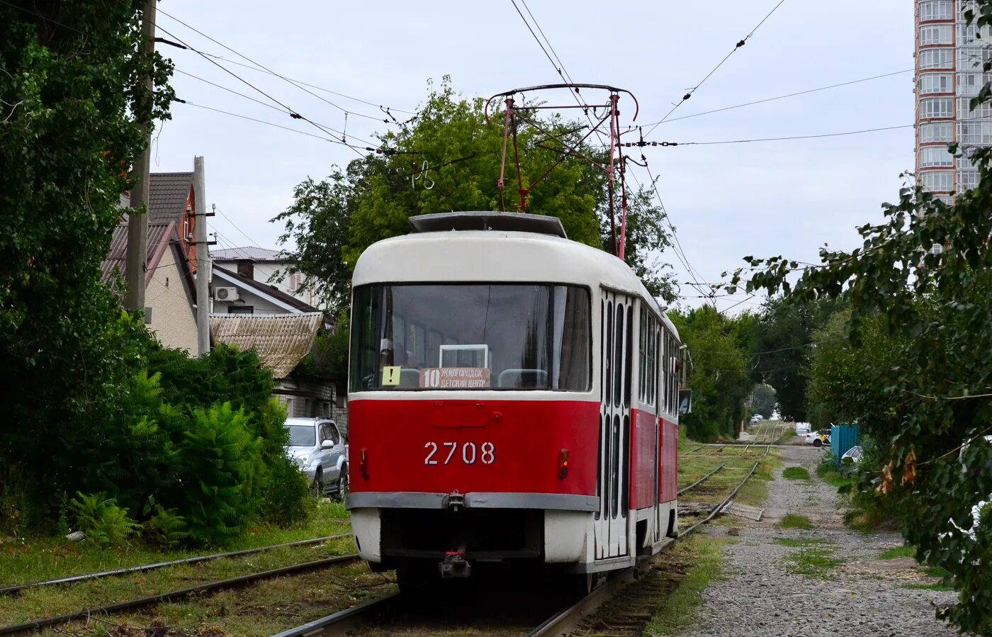 Найти трамвай татра волгоград фото Волгоград, Tatra T3SU № 2708 - Фото - Городской электротранспорт