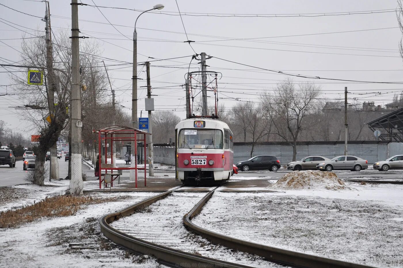 Найти трамвай татра волгоград фото Волгоград, Tatra T3SU № 5827 - Фото - Городской электротранспорт