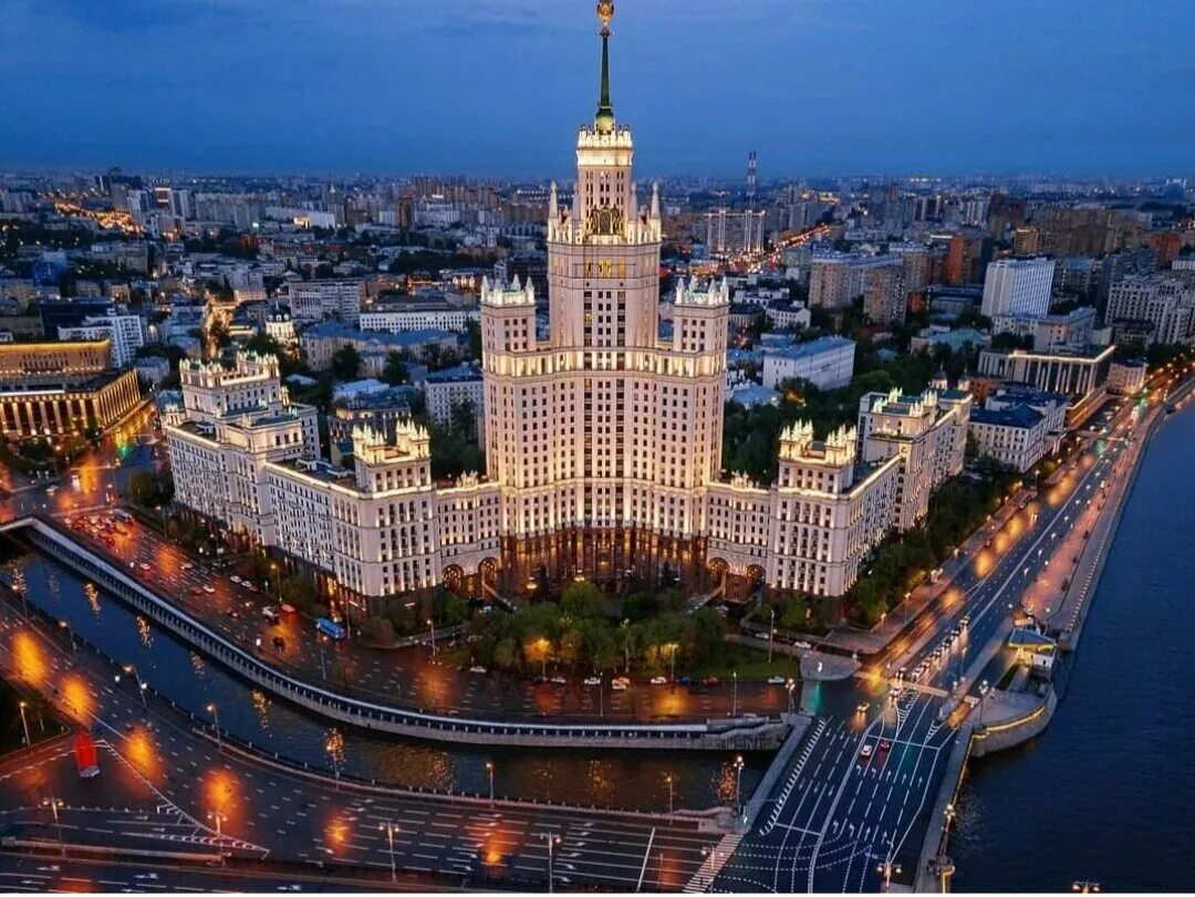 Найти здание в москве по фото Самые высокие здания СССР в Москве Иосиф Сталин Дзен
