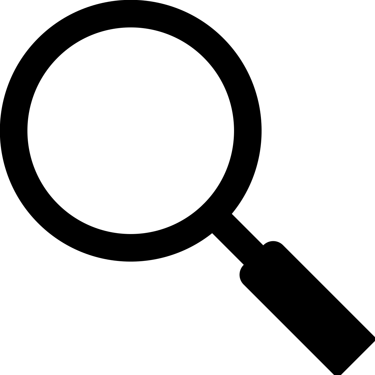 Найти знак по фото File:Magnifying glass icon.svg - Wikipedia