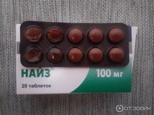 Найз таблетки фото блистера Отзыв о Таблетки Найз 100мг Мой спаситель от головной боли при обострении шейног