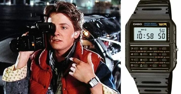 Назад в будущее часы фото These old and obsolete tech products actually make great gifts Back to the futur