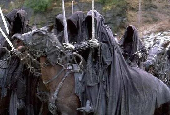 Назгул властелин колец фото Nazgûl Lord of the rings, Dark fantasy, Horses