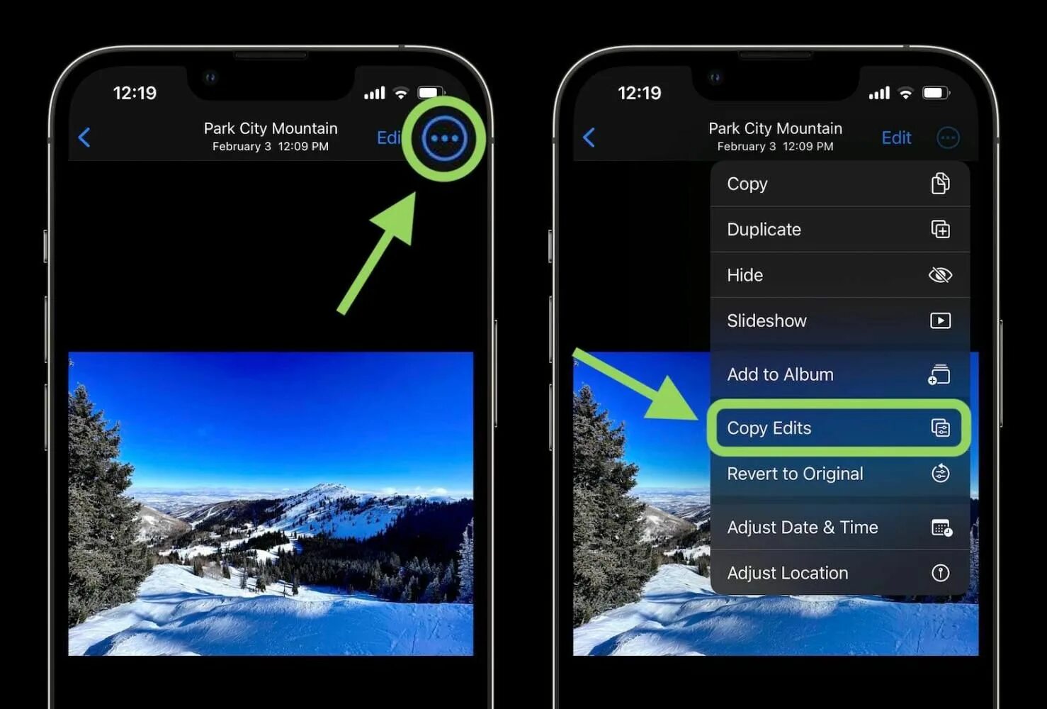 Нажимаешь на фото на айфоне Batch edit iPhone photos: How the 'paste edits' feature works in iOS 16 in 2022 