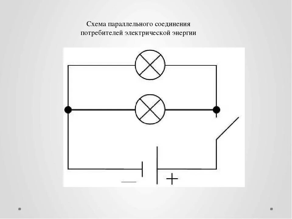 Назовите способы соединения потребителей электрической энергии 8 начертите схему источники - найдено 89 картинок
