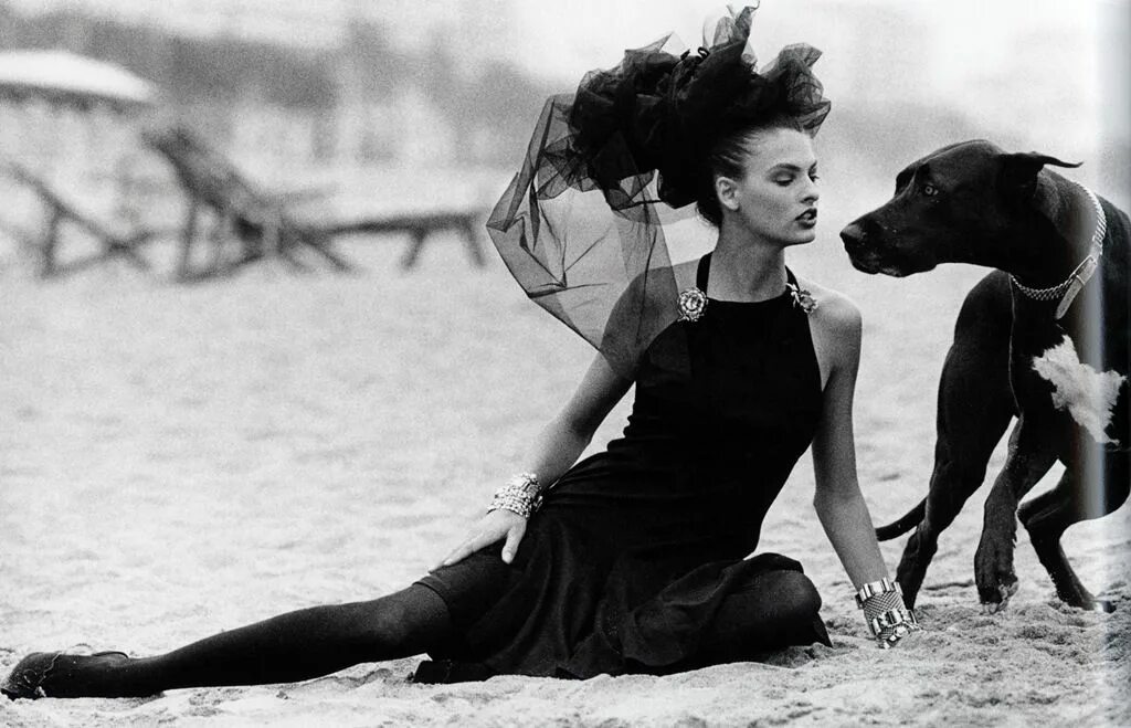 Название черно белого фото 10 Women by Peter Lindbergh Петер линдберг, Портрет, Фотограф