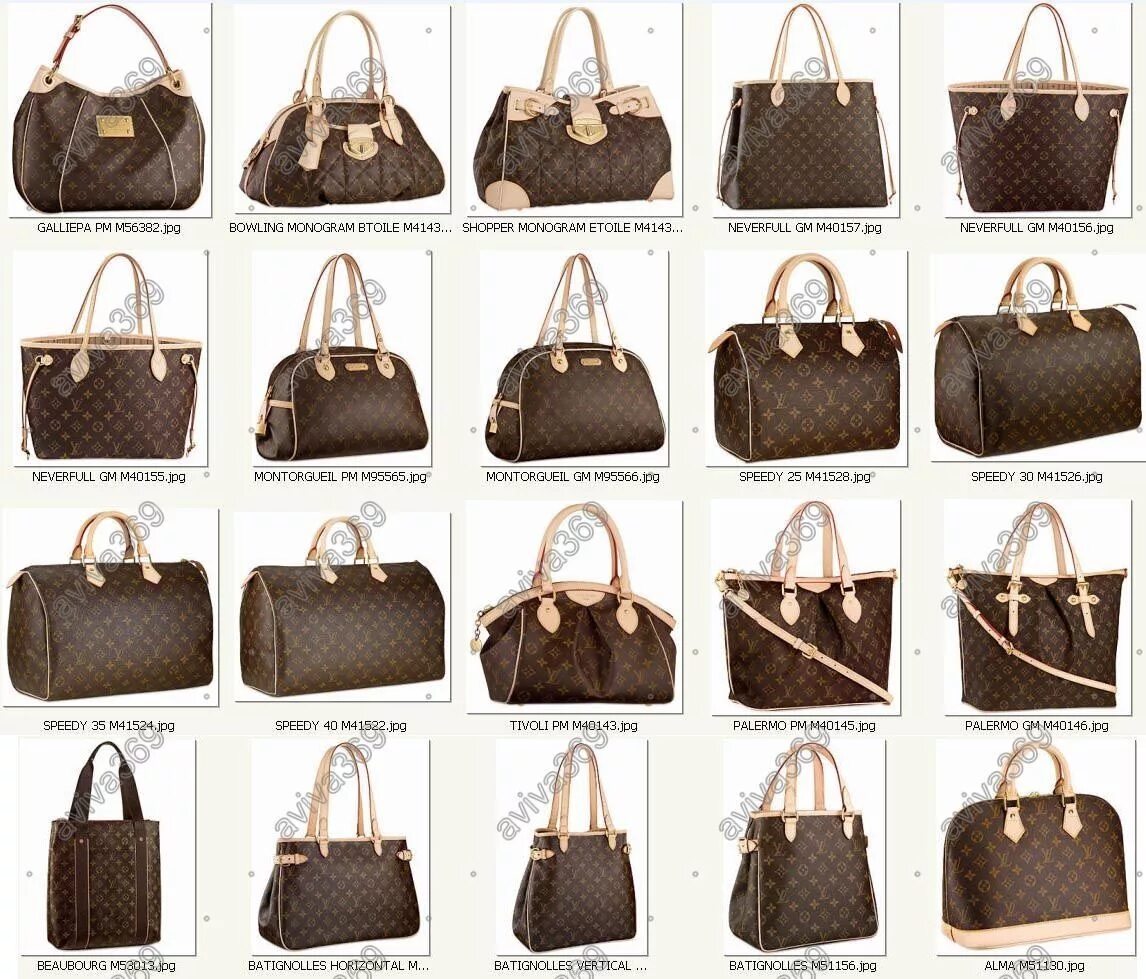 Название дамских сумочек Evolution of speedy's bag Louis vuitton bag, Louis vuitton, Bags