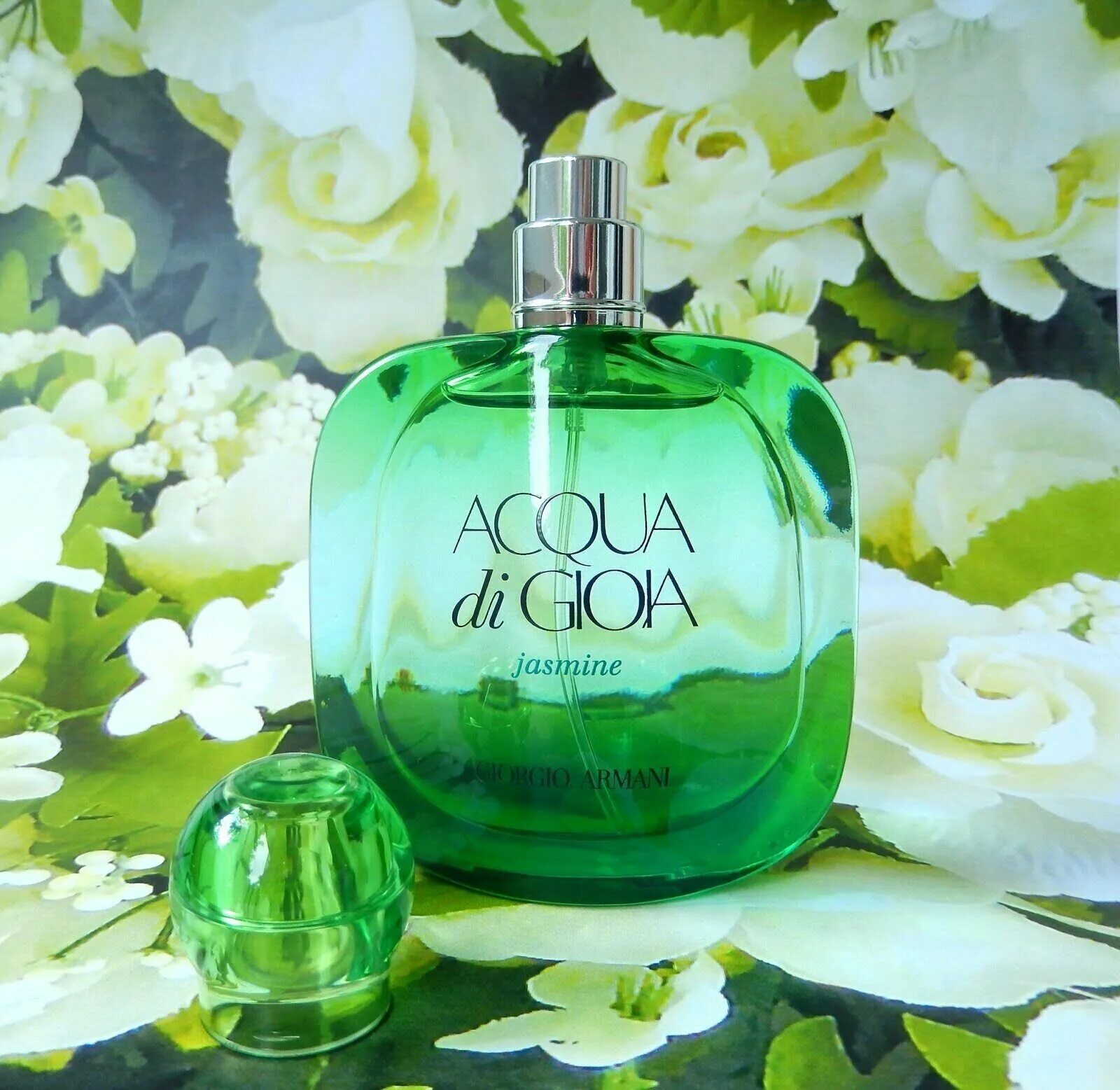 Название духов женских с ароматом свежести фото ARMANI парфюмерная вода Acqua di Gioia Jasmine, 30 мл - купить в интернет-магази