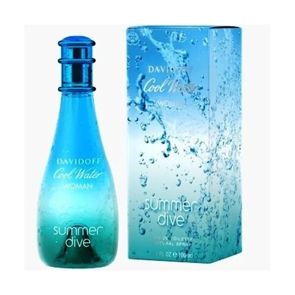 Название духов женских с ароматом свежести фото Davidoff Cool Water Woman Summer Dive - купить женские духи, цены от 1500 р. за 