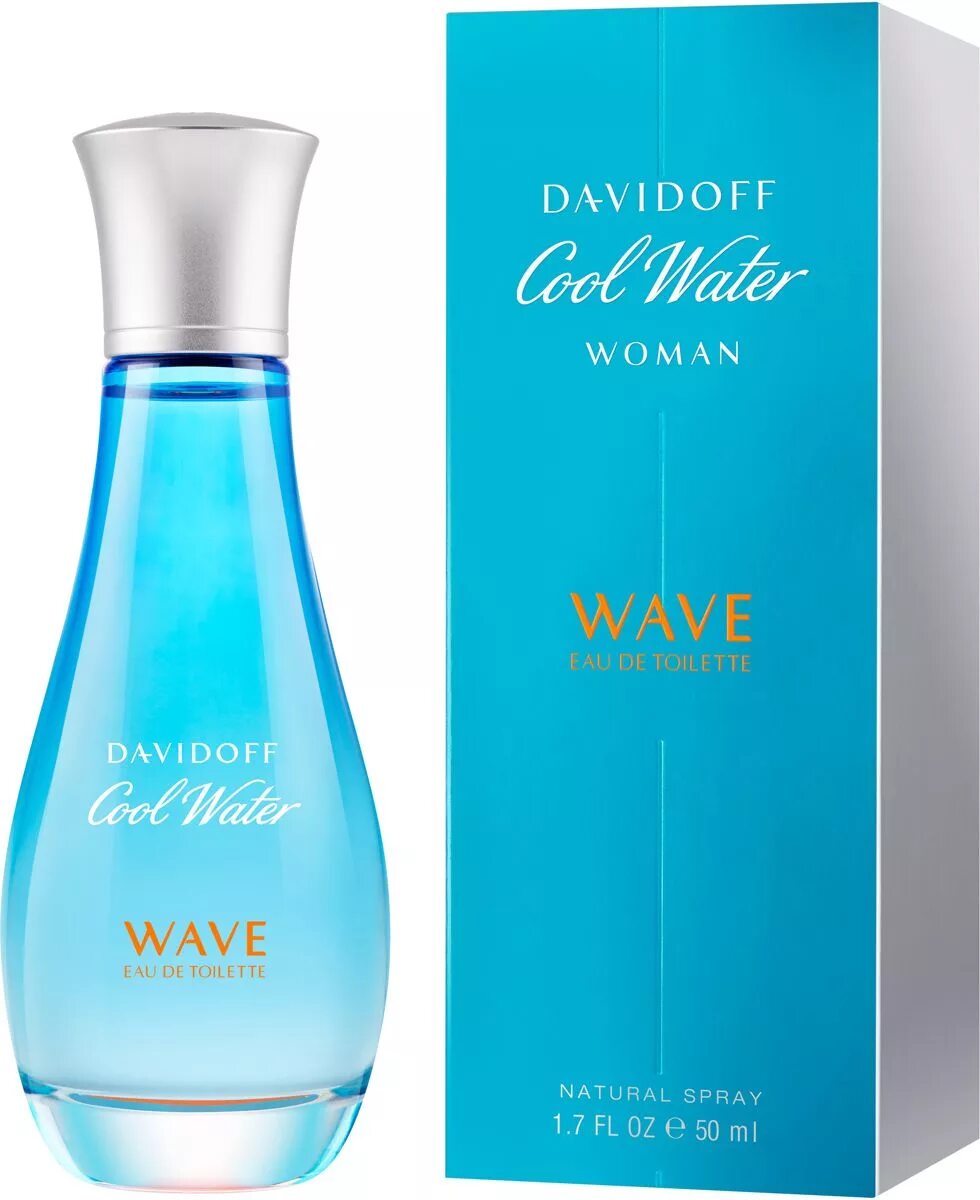 Название духов женских с ароматом свежести фото Туалетная вода DAVIDOFF COOL WATER WAVE WOMAN 2018 купить в интернет-магазине, ц