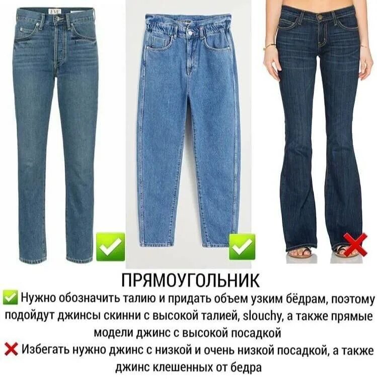 Название фасонов джинс женских с фото Как выбрать джинсы женские по фигуре