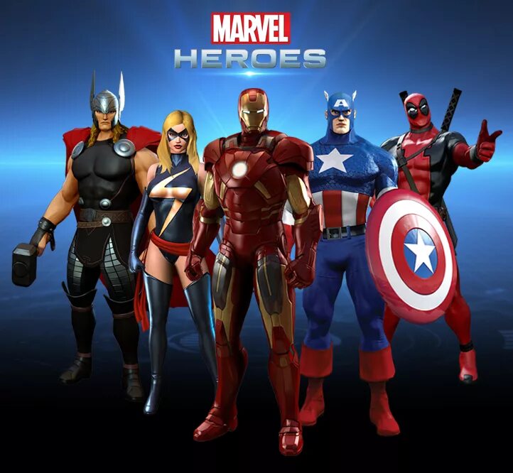 Название фото с героем Marvel Heroes, Exclusive Iron Man Giveaway