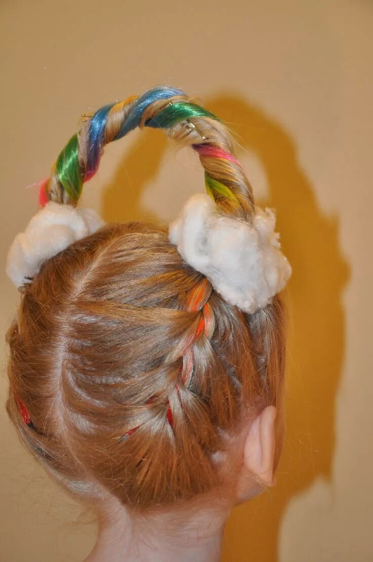 Название конкурса причесок для девочек Great Crazy Hairstyles for "Wacky Hair Day" at School Wacky hair days, Crazy hai