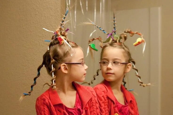 Название конкурса причесок для девочек Pin de Anna Steinmetz en crazy hair day Cortes de cabello corto, Estilos de cabe