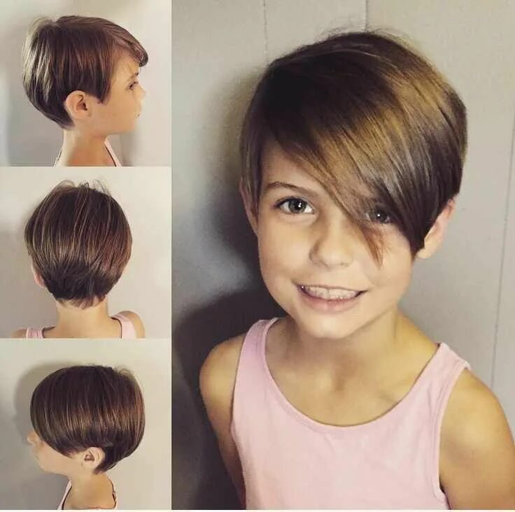 Название коротких причесок для девочек Short Girl Hairstyles #kidhair #pixie #pixiecut #hair #shorthair #girlshair in 2