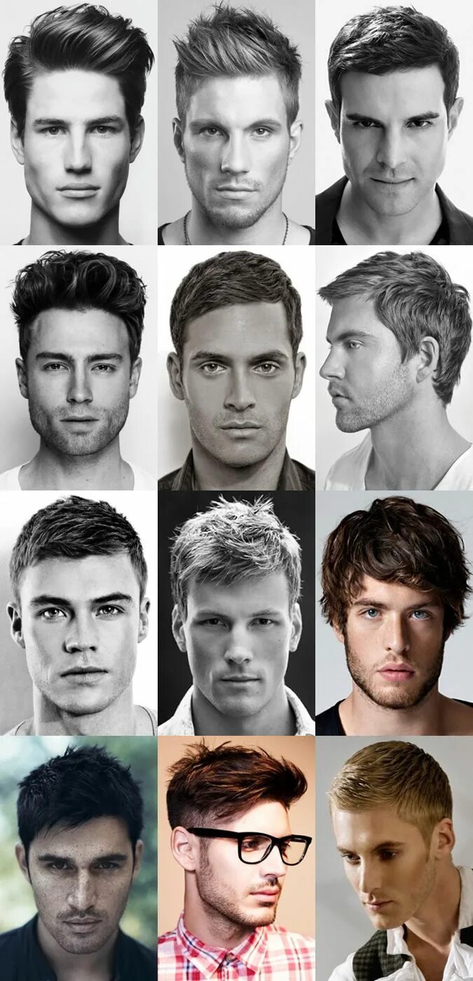 Название мужских стрижек Picking A New Men’s Hairstyle FashionBeans Herrefrisyrer, Hårfrisyrer, Man