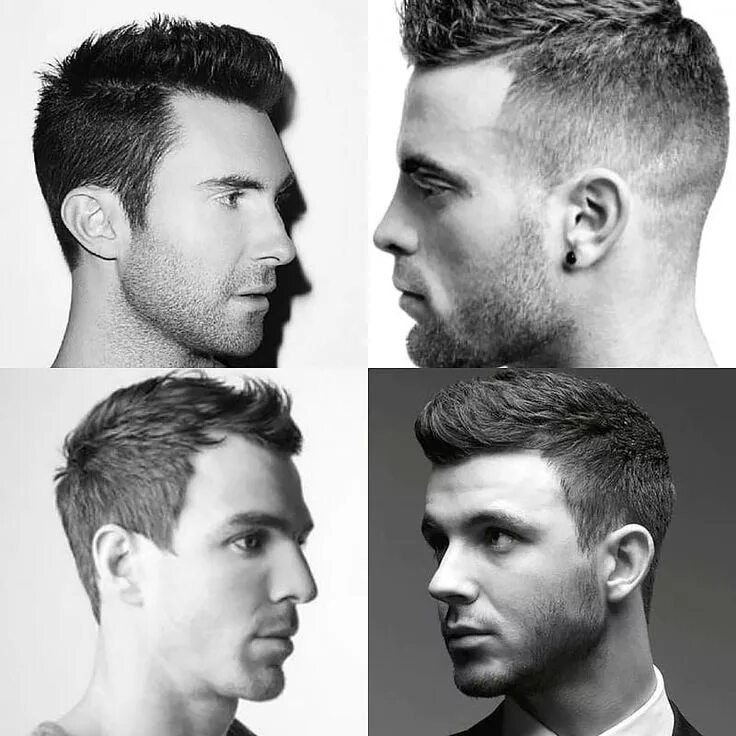 Название мужских стрижек с фотографиями Faux Hawk #HairstylesforMenwithRecedingHairline Hairstyles for receding hairline