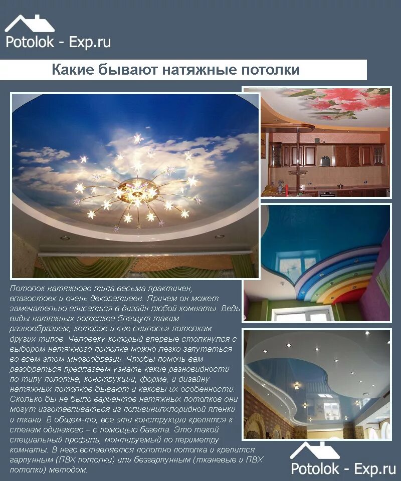 Название натяжных потолков фото Отличается натяжные потолки