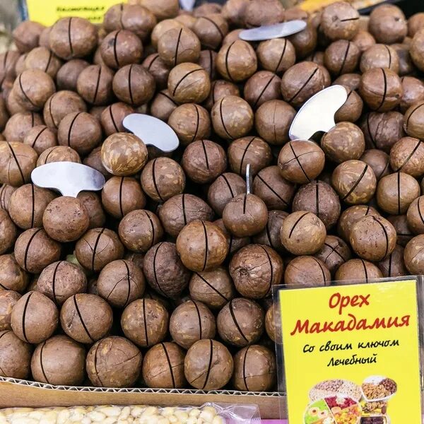 Название ореха который открывается ключом фото МАКАДАМИЯ в скорлупе 1 кг - купить с доставкой по выгодным ценам в интернет-мага