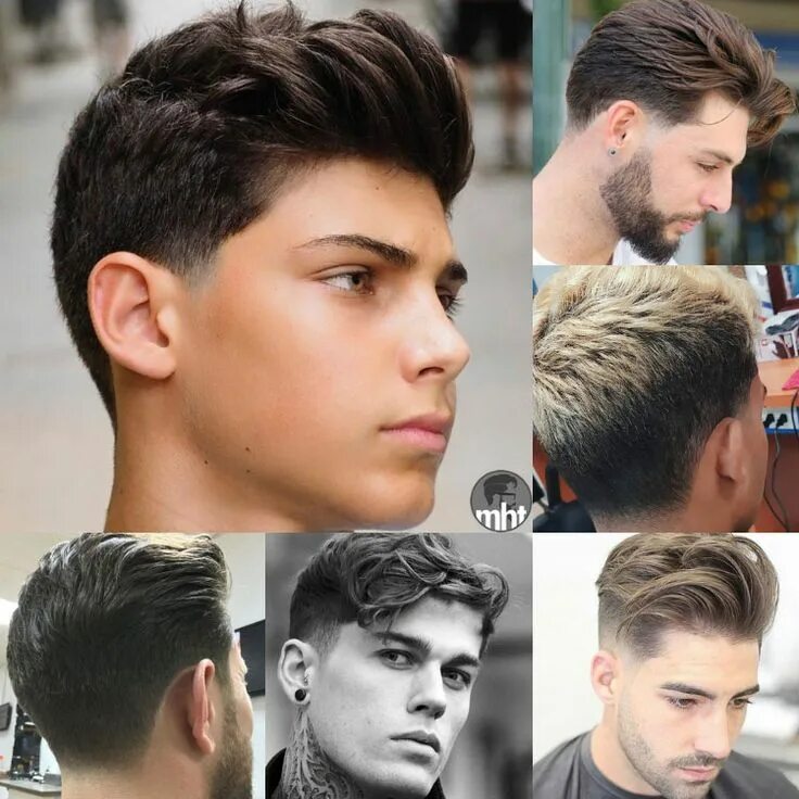 Название прически мужские молодежные 50 Popular Fade Haircuts For Men To Get in 2023 Mens haircuts fade, New men hair