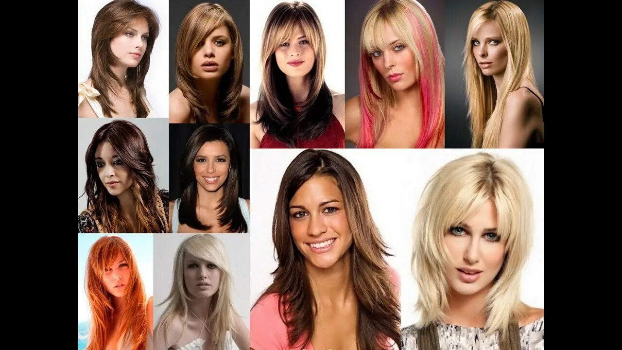Название прически женские длинные волосы Medium Haircut and Medium Length Hair - 21 Ideas - YouTube