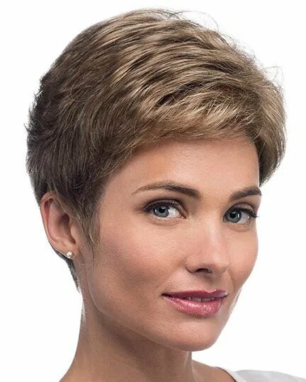 Название причесок женских на короткие волосы Estetica Designs Wigs Petite Nancy Short hair with layers, Short hair styles, Sh