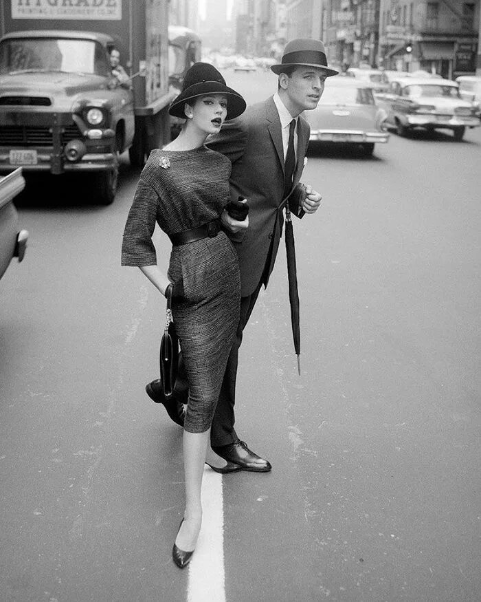 Название ретро фото Vintage Street Style Simone D'Aillencourt Vintage street style, Vintage street f