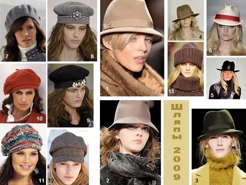 Название шапок с фото Головные уборы 2009 - Я все могу сама - ЖЖ