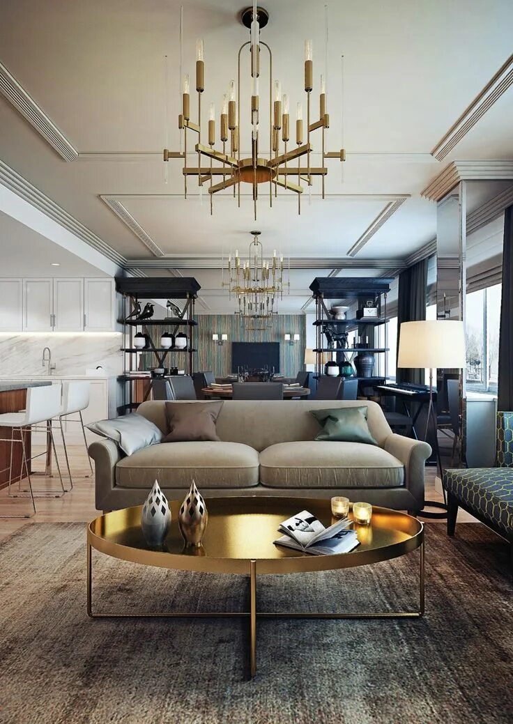 Название стилей интерьера квартир Галерея 3d и 2d работ на 3ddd.ru Luxury interior design, Luxury interior, Interi