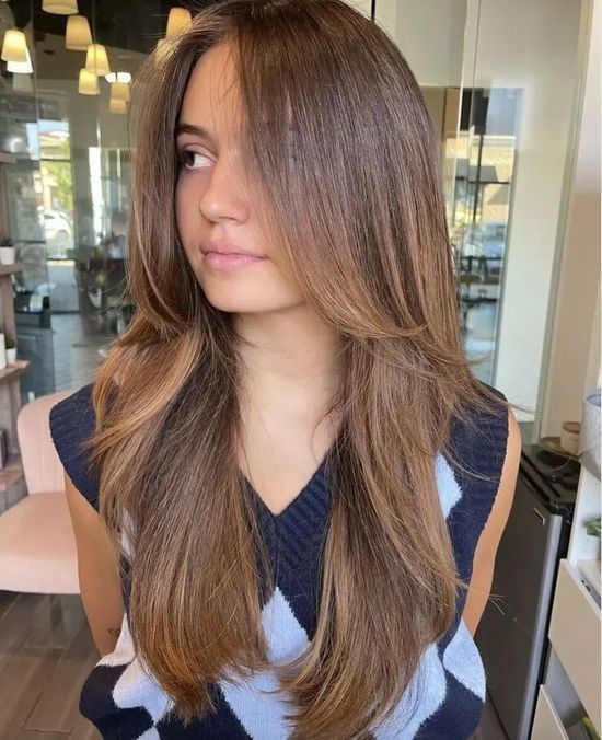 Название стрижек на длинные волосы 2024 Alejandraav (alejandraav0291) - Profile Pinterest