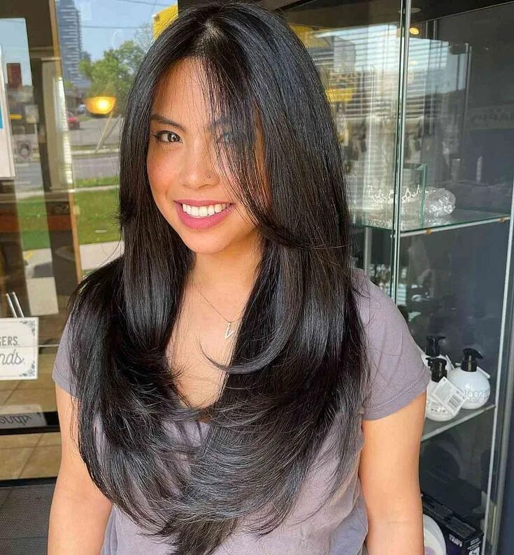Название стрижек на длинные волосы 2024 Pin by Mary Martinez on Hairstyles Long hair cuts straight, Long hair cuts, Long