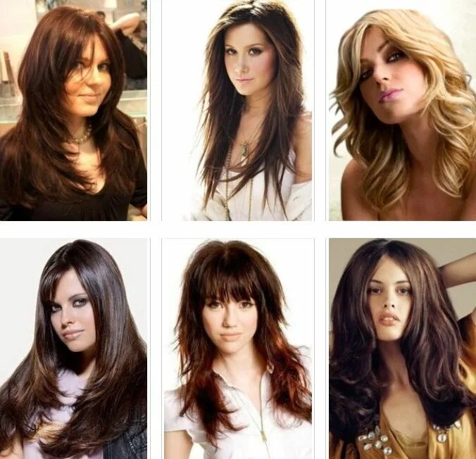 Название стрижек на длинные волосы 2024 Tunsoare femei 2017 cascada pentru par lung Hair cuts, Trending haircuts, Hair