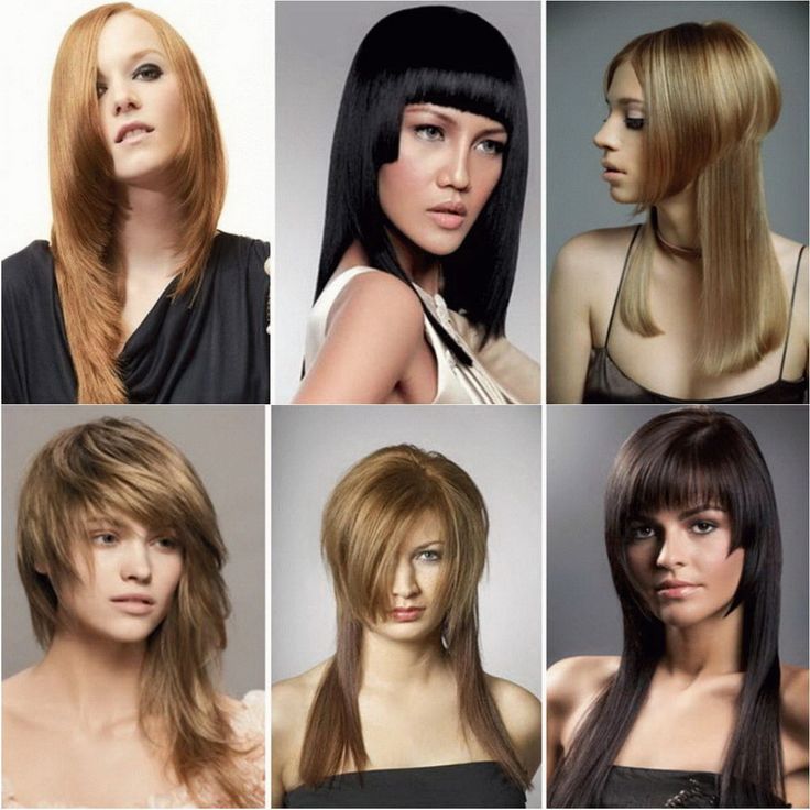 Название стрижки челки женские modele de tunsori par lung Hair styles, Straight hairstyles, Long straight hair