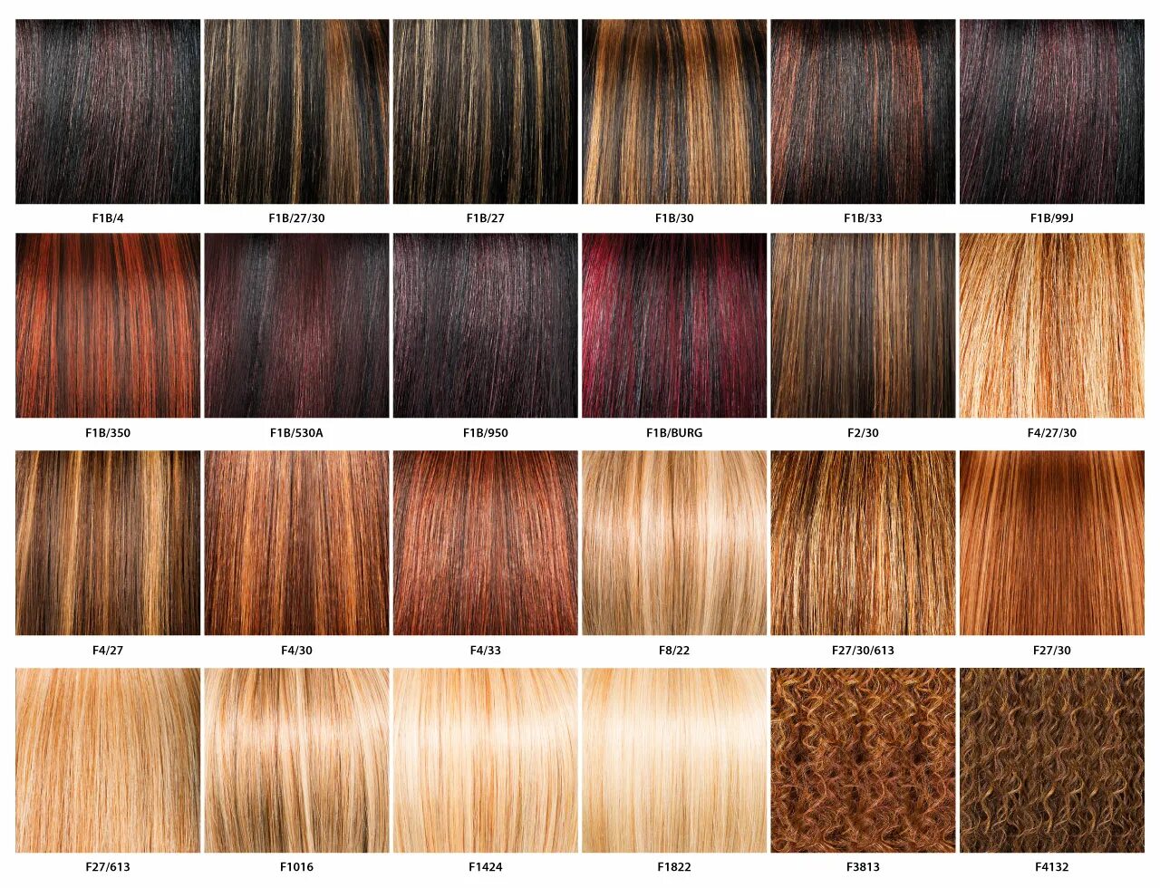 Название цветов волос с фото Hair Piece Colour Chart Hotsell beztabaka.by