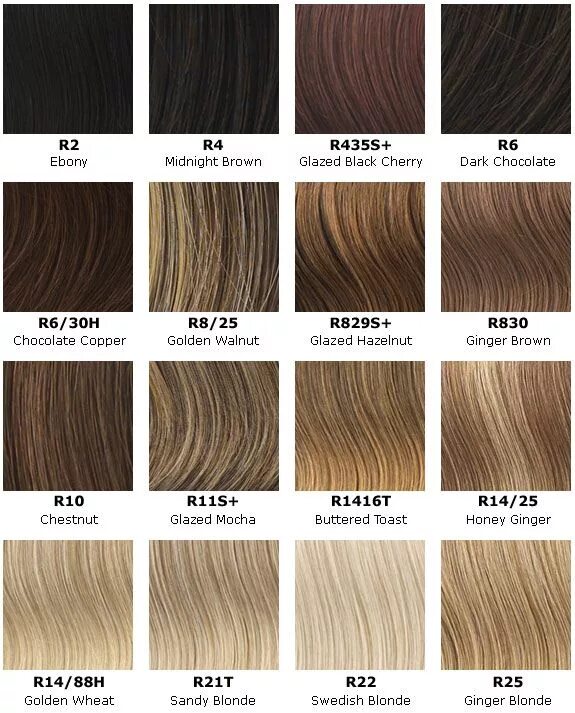 Название цветов волос с фото hair color chart Brown hair color chart, Hair color techniques, Hair color chart