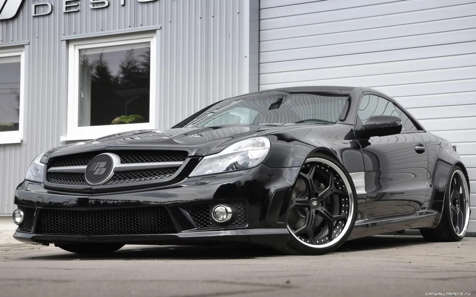 Название тюнинга мерседеса Обои на рабочий стол тюнинг автомобилей Prior Design Mercedes-Benz SL R230 PD Se