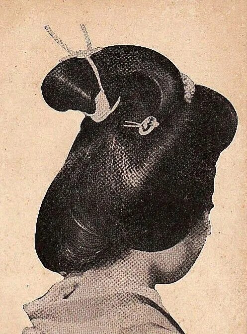 Название японских причесок женских Mayte Innova Stilista Imaginhair - Peinados culturales Batman, Superhero, Geisha