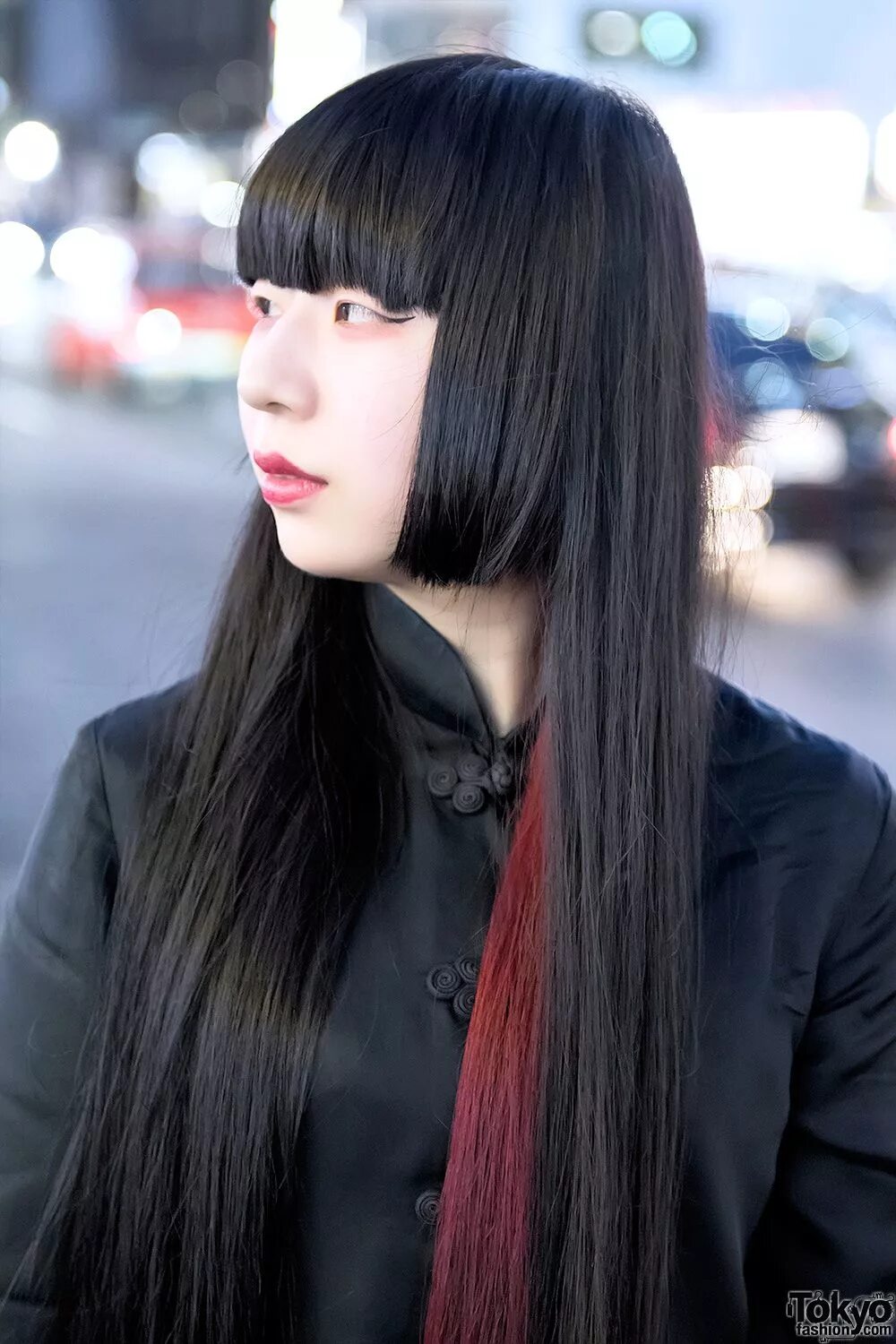 Название японских причесок женских Dark Japanese Street Style w/ Comme Des Garcons & Yohji Yamamoto Hairstyles with