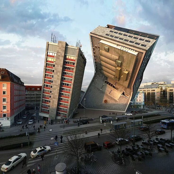 Название здания по фото Manipulated Architecture Photography by Victor Enrich Фотография архитектуры, Фу