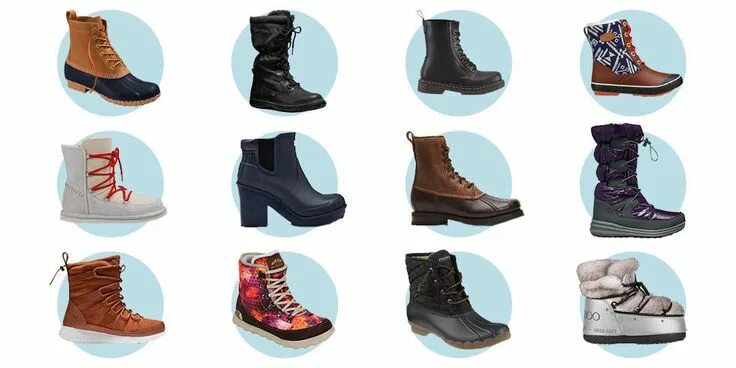 Название зимней обуви женской с фото Be prepared when a white winter finally makes its way to you. Trending boots, Bo